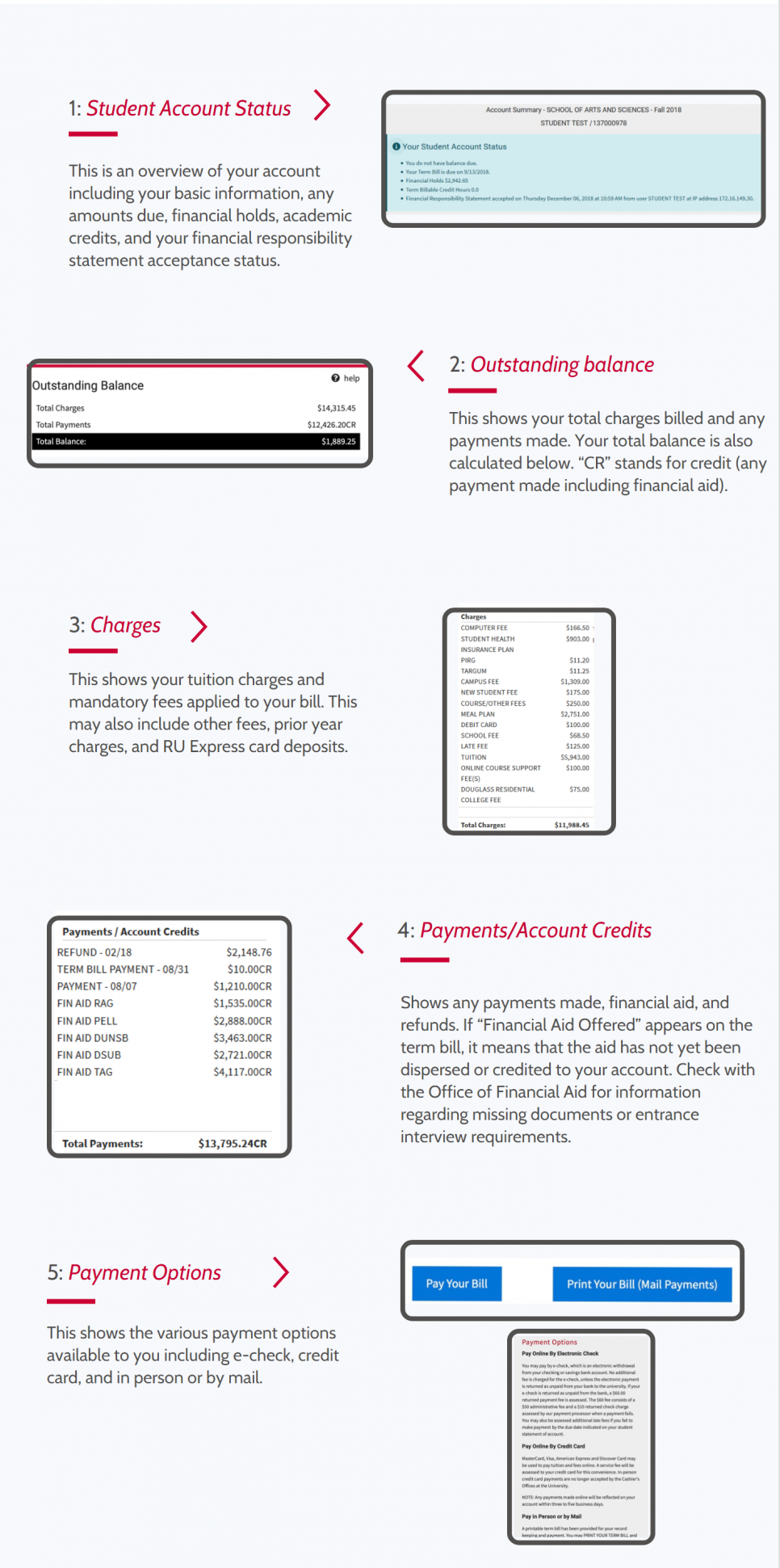 Understanding Your Term Bill University Finance and Administration